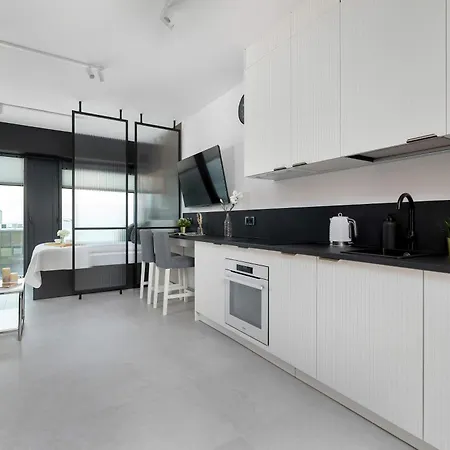 Zabrska Modern Next To Spodek With Ac & Parking By Renters Appartement Katowice