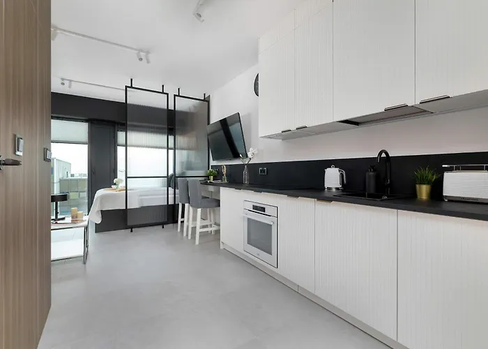 Zabrska Modern Next To Spodek With Ac & Parking By Renters Appartement Katowice