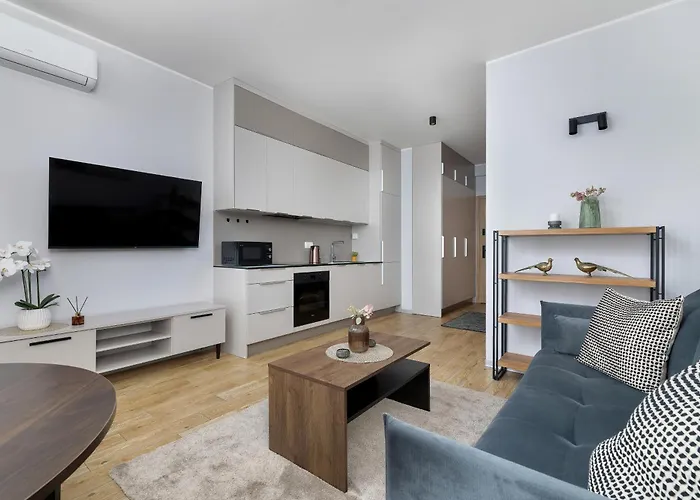 Zabrska Modern Next To Spodek With Ac & Parking By Renters Appartement Katowice